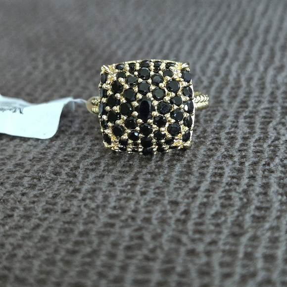 Hirajule Black🖤 Spinel Cushion Ring💍 - NWT - Picture 16 of 16
